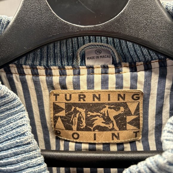 Vtg Bonneville Flats Racing Hot Salt Wendover Denim Jacket Varsity Size XL - Picture 4 of 16